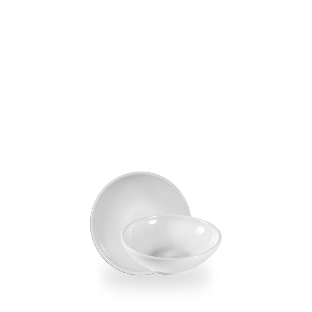 Kom 13.0cm h 4.5cm 26.0cl Bit on the side white Churchill