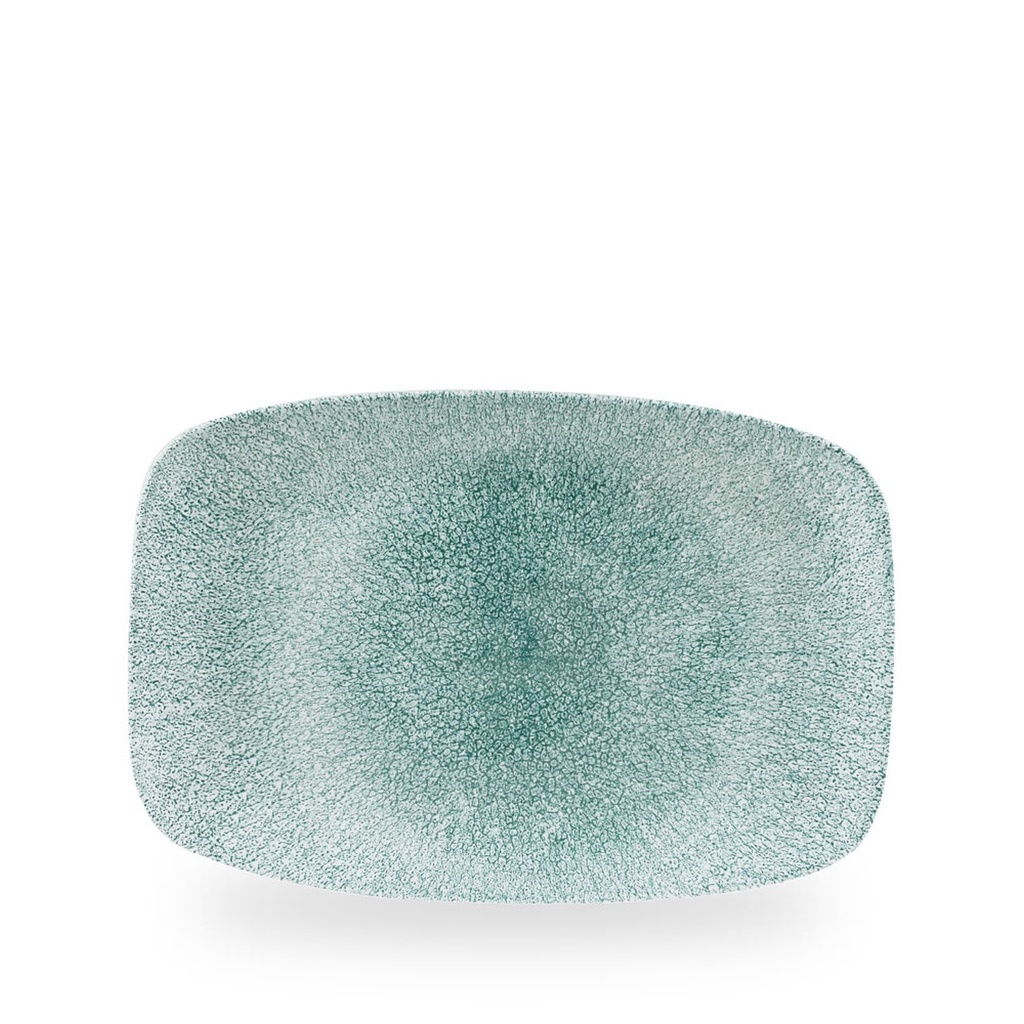 Schaal rechthoek 30.0cm x 19.9cm Studio prints Raku jade green Churchill