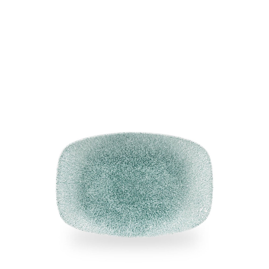 Schaal rechthoek 23.7cm x 15.7cm Raku jade green Churchill