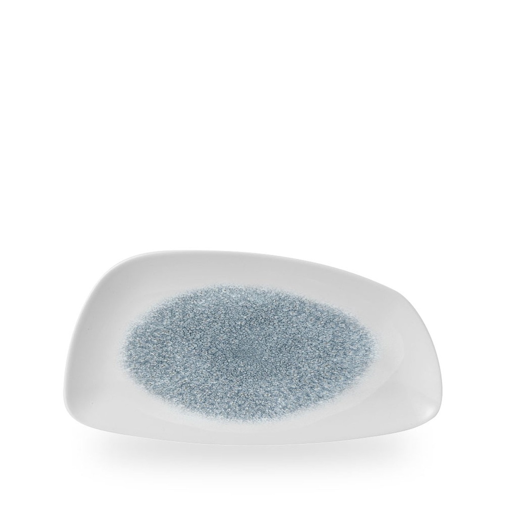 Bord plat 30.0cm x 15.5cm Studio Prints Raku Topaz Blue Churchill