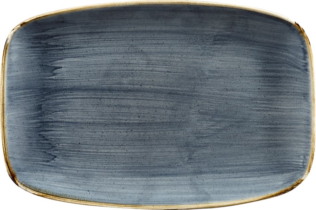 Schaal rechthoek 30.0cm x 19.9cm Stonecast blueberry Churchill