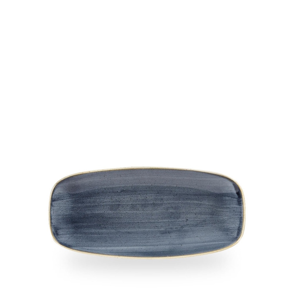 Schaal rechthoek 26.9cm x 12.7cm Stonecast blueberry Churchill
