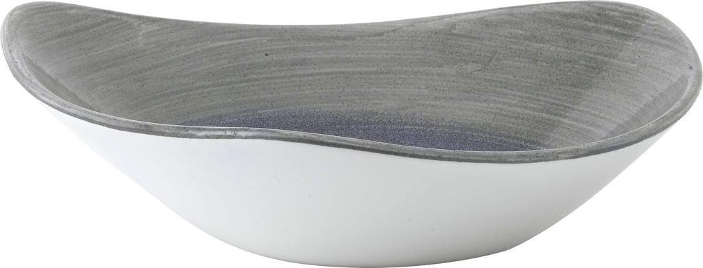 Kom driehoek 23.5cm 60.0cl Stonecast Aqueous Fjord Churchill