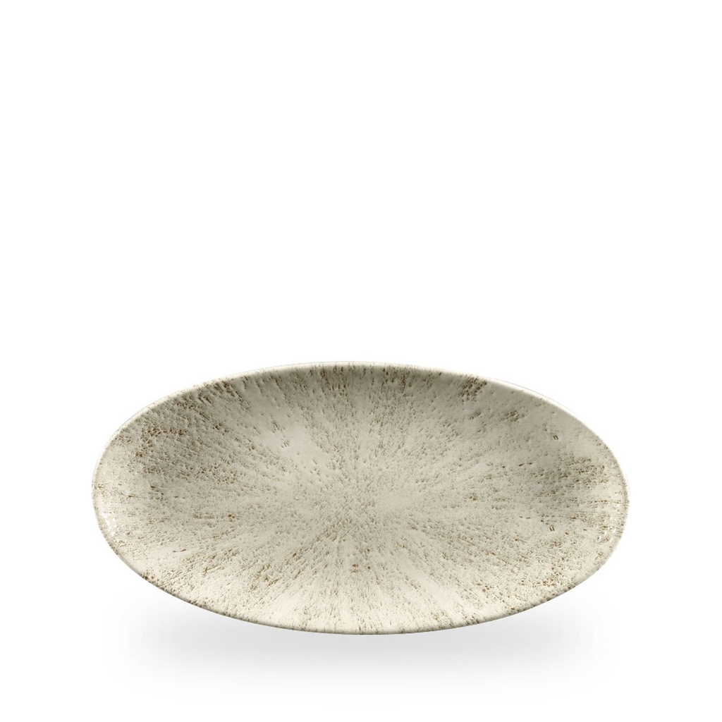 Bord plat 30.0cm x 15.0cm Studio Prints Stone Agate Grey Churchill