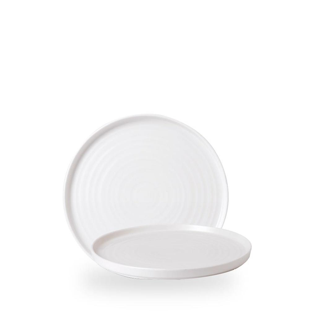 Bord plat 21.0cm h 2.0cm Chefs Plates White Churchill