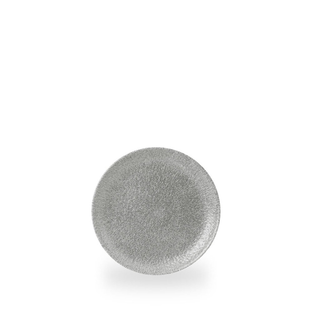 Bord coupe 16.5cm Raku Jasper Grey Churchill