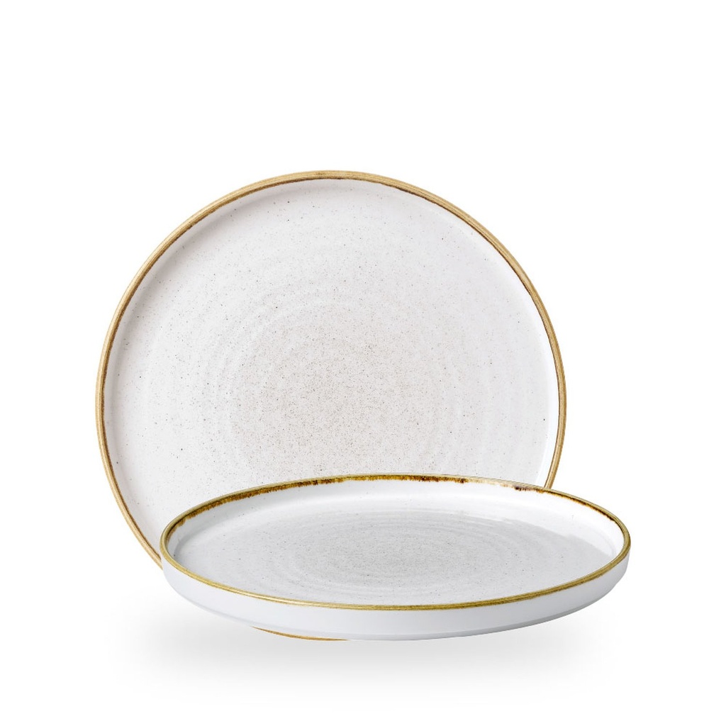 Bord plat 26.0cm h 2.0cm Stonecast Barley White Churchill