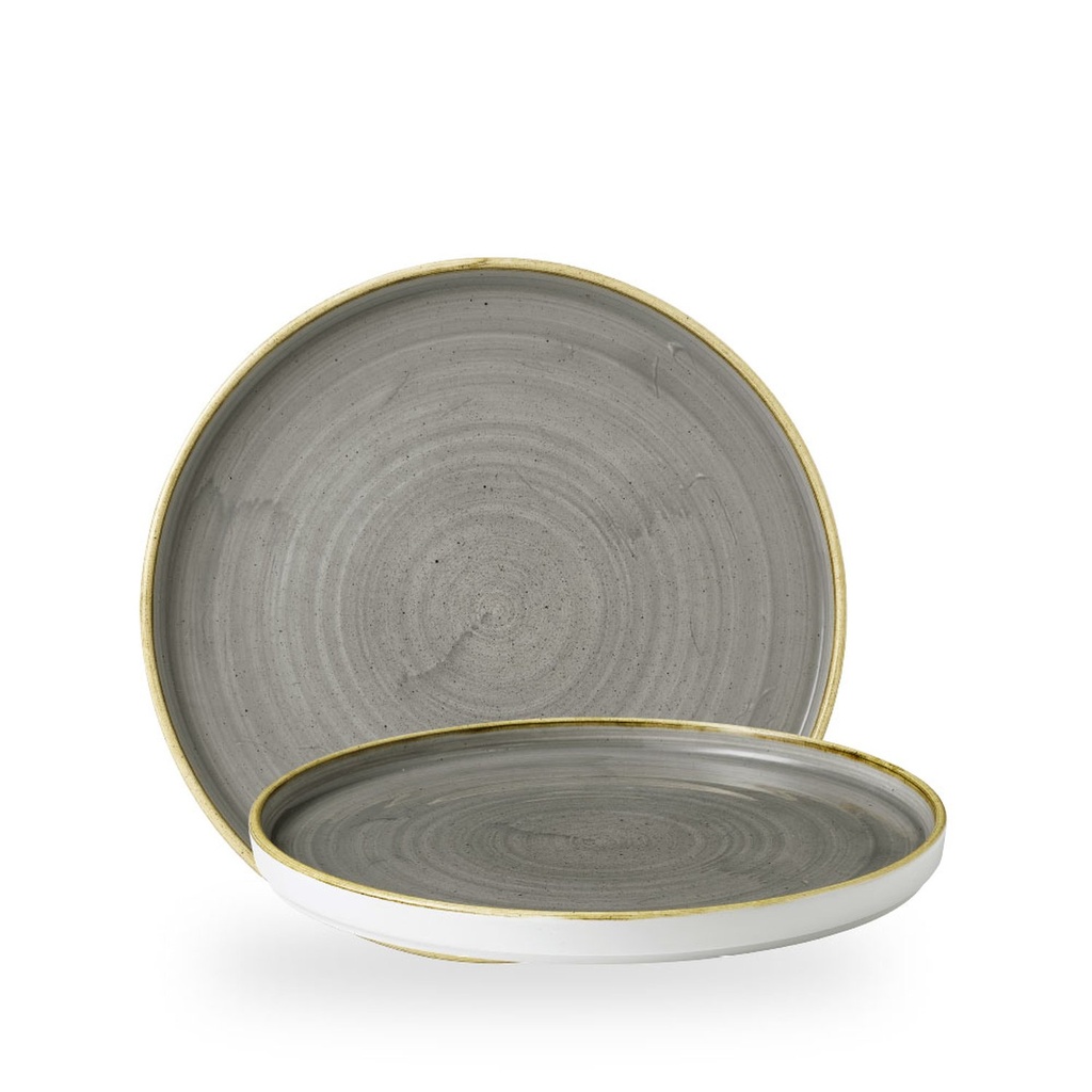 Bord plat 26.0cm h 2.0cm Stonecast Grey Churchill