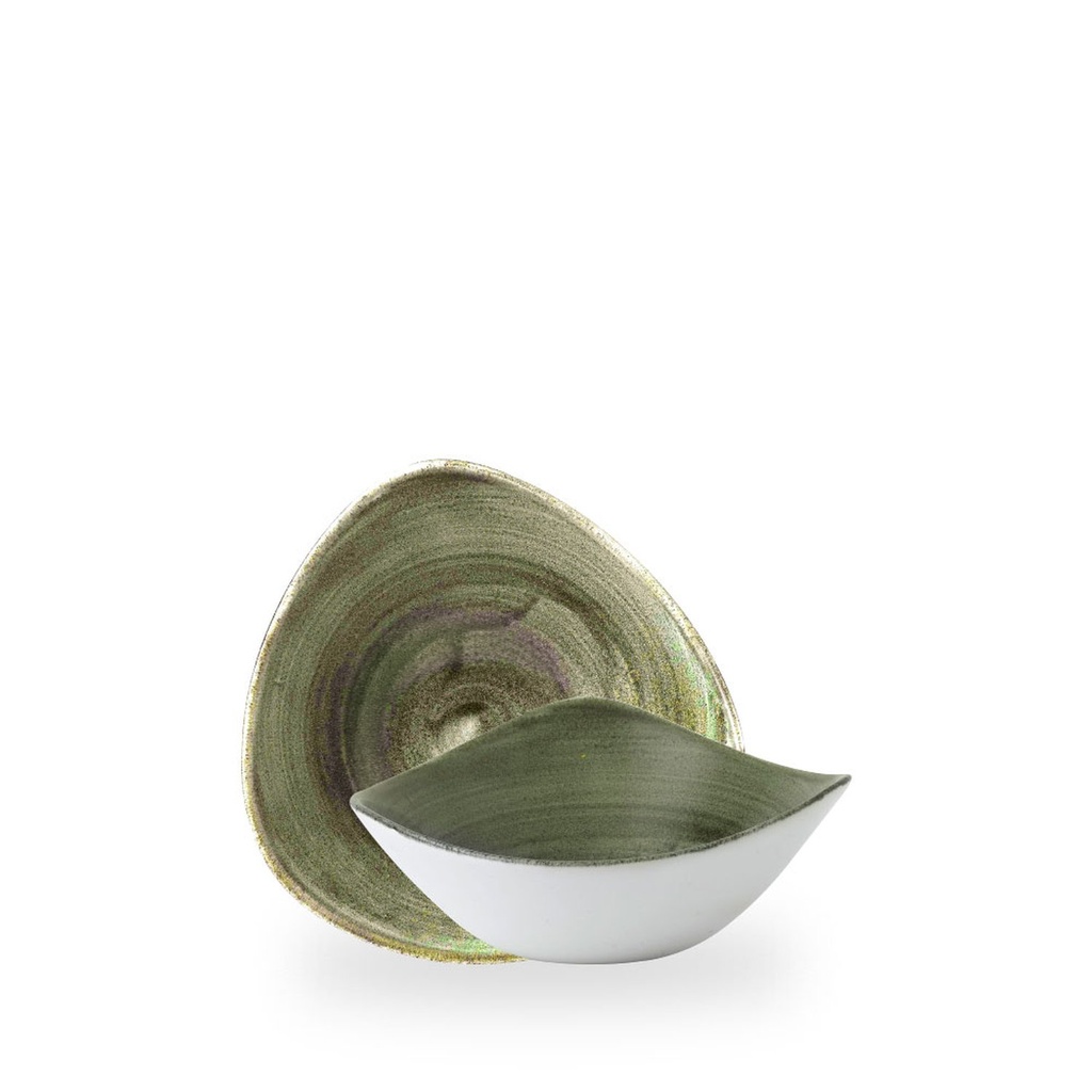 Kom 18.5cm 37.0cl Stonecast Patina Burnished Green Churchill