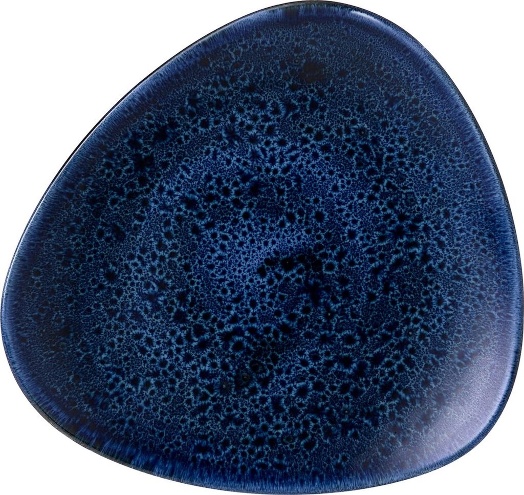 Bord plat 24.5cm Stonecast Plume Ultramarine Churchill