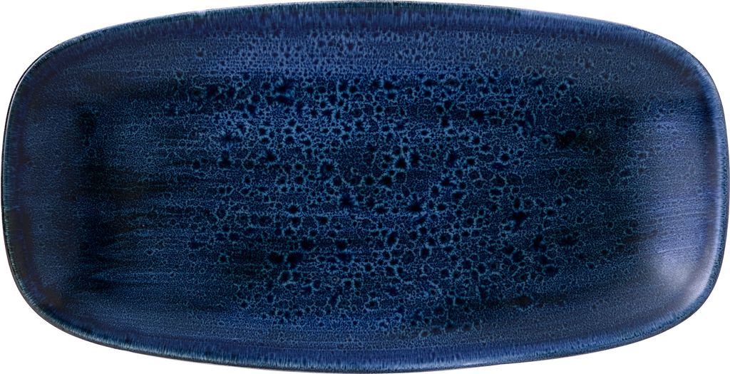 Schaal rechthoek 29.8cm x 15.3cm Stonecast Plume Ultramarine Churchill