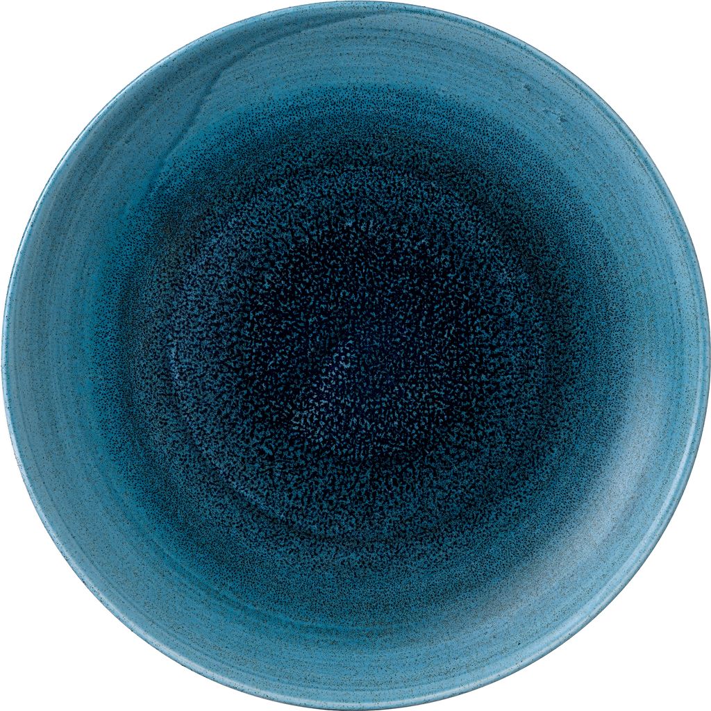 Bord coupe 21.7cm Stonecast Aqueous Lagoon Churchill