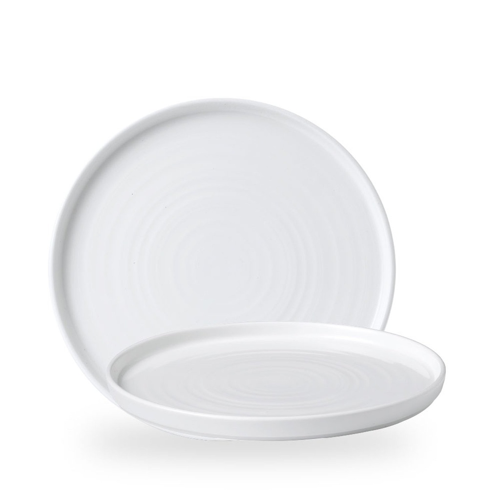 Bord plat 27.5cm h 2.0cm Chefs plates white Churchill