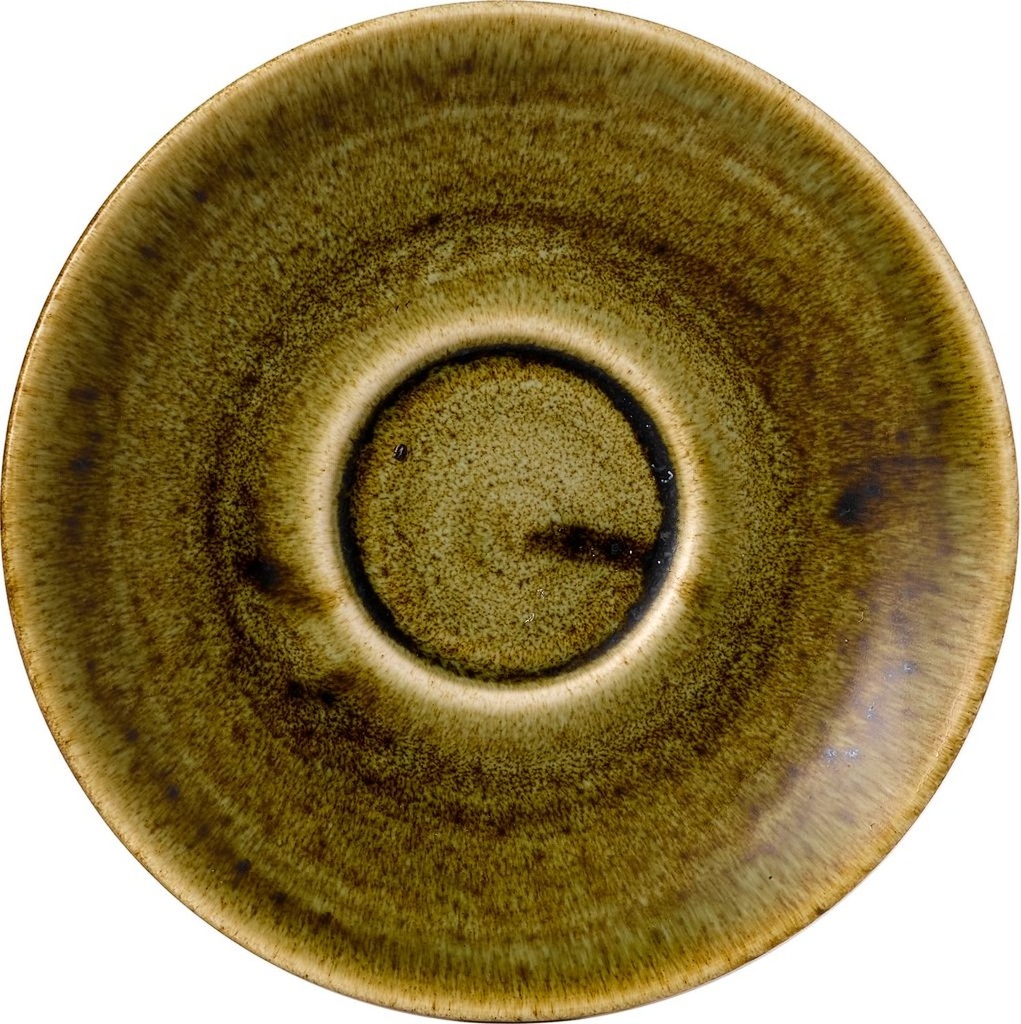 Schotel 11.8cm Stonecast Plume Olive Churchill