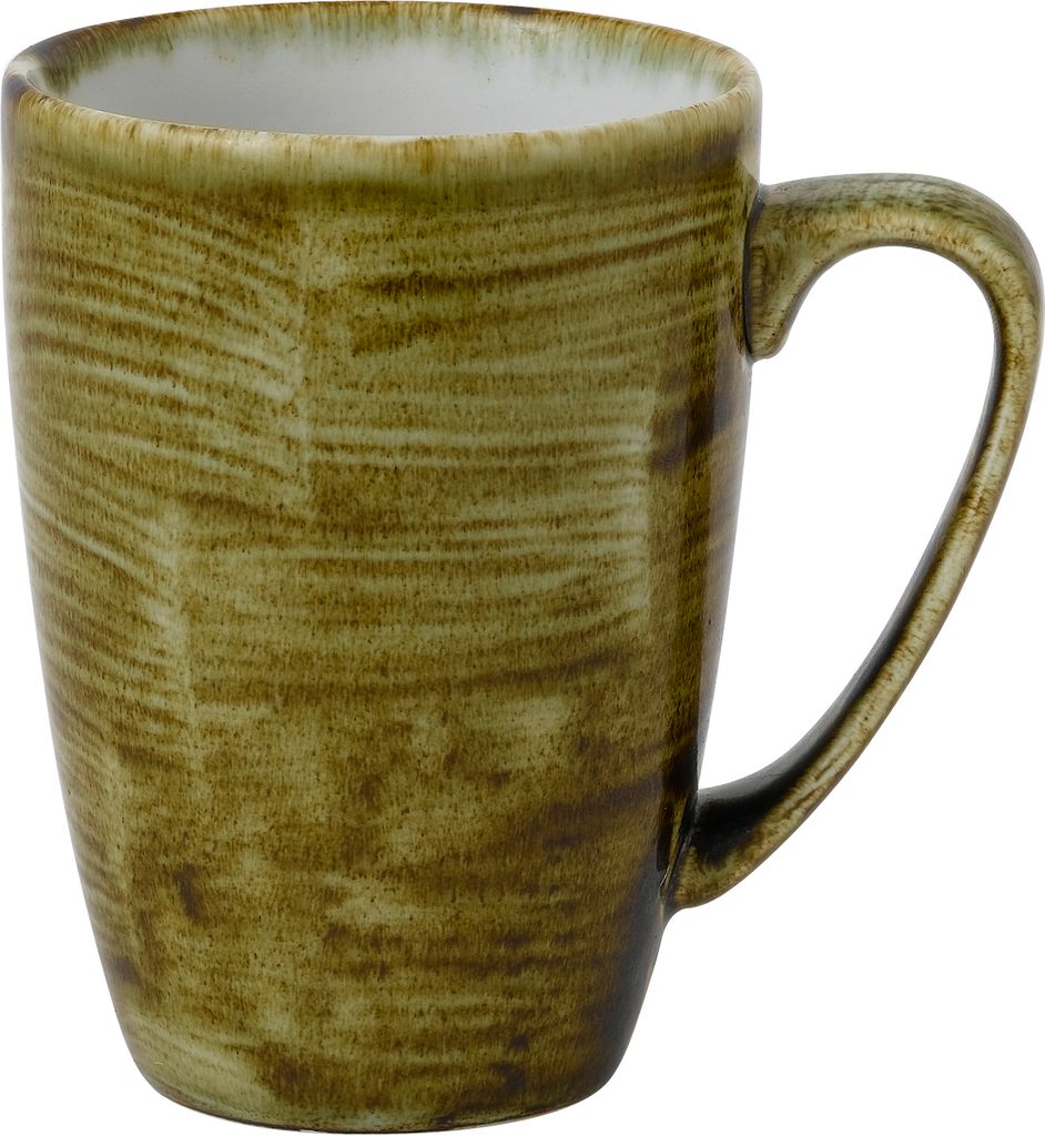 Oorbeker 10.6cm h 11.0cm 34.0cl Stonecast Plume Olive Churchill