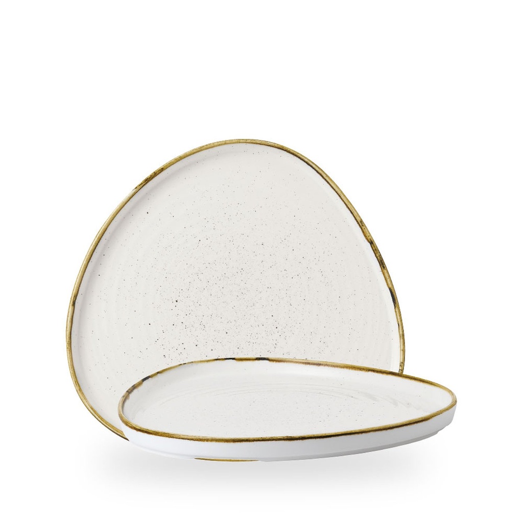 Bord plat h 2.0cm Stonecast Barley White Churchill