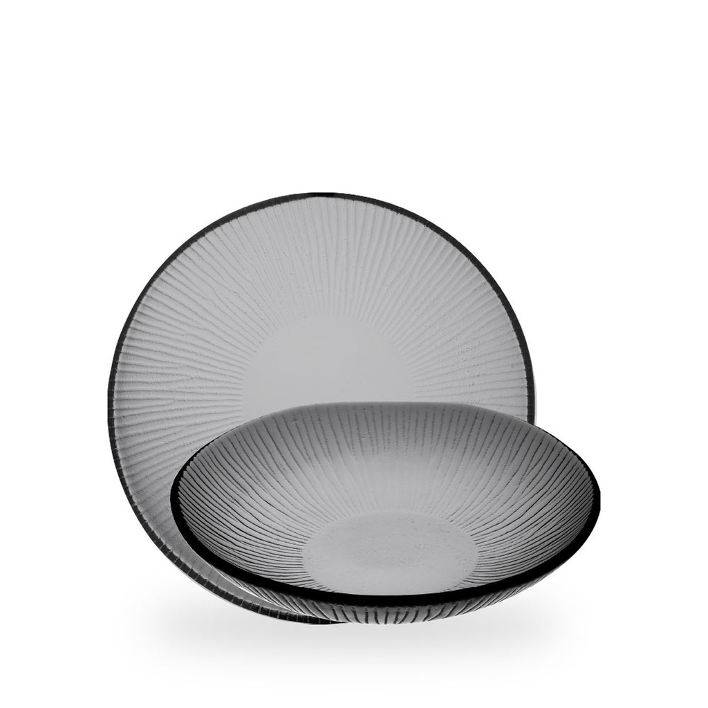 Kom 24.5cm 110.0cl Bamboo Organic Glass Churchill