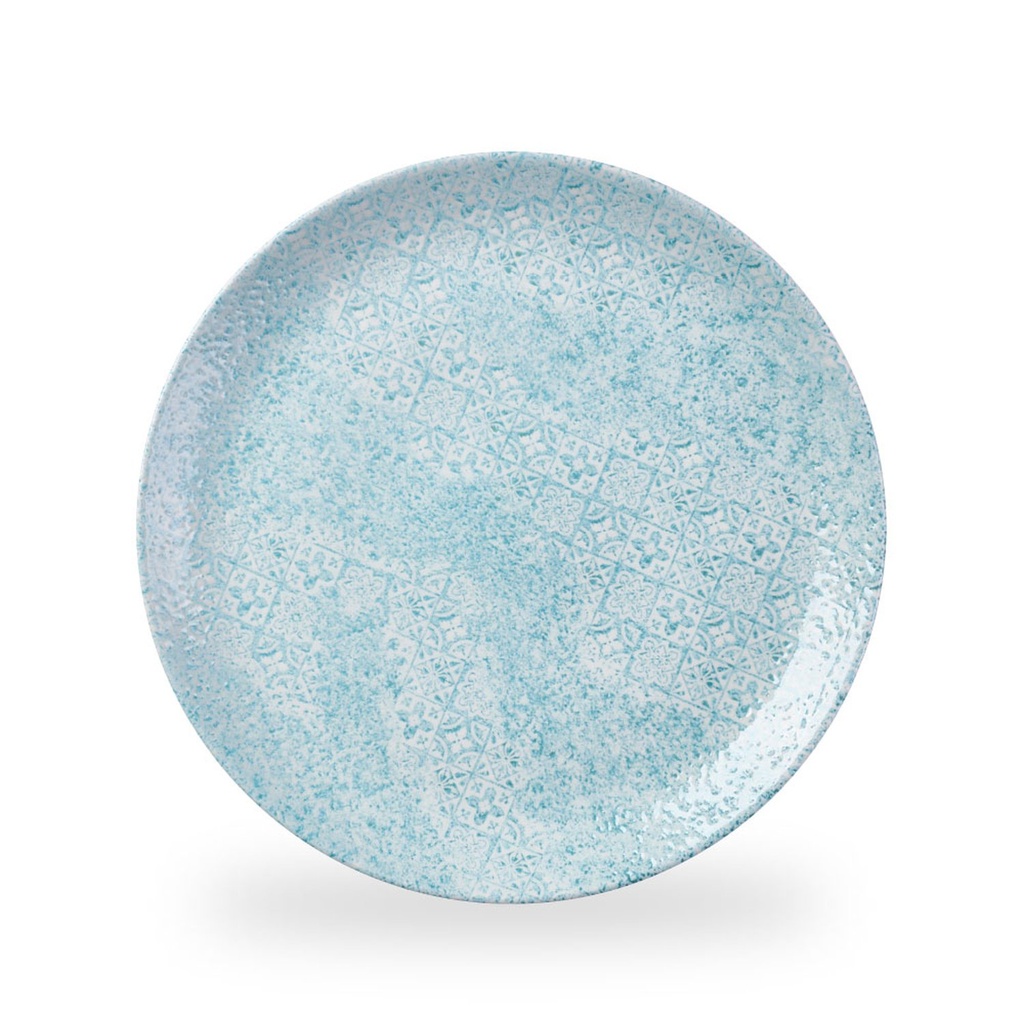 Bord coupe 28.8cm Vintage Prints Med Tiles Aquamarine Churchill