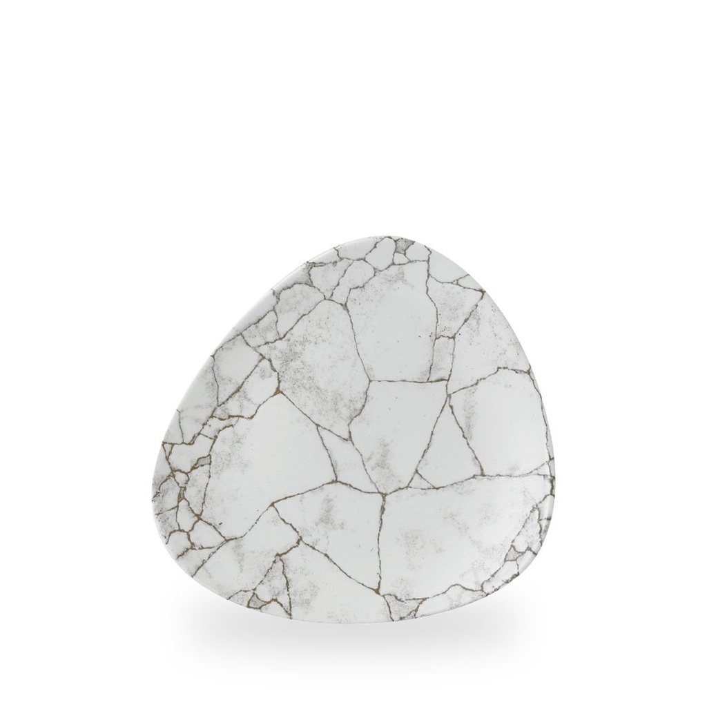 Bord plat 24.5cm Studio Prints Kintsugi Agate Grey Churchill