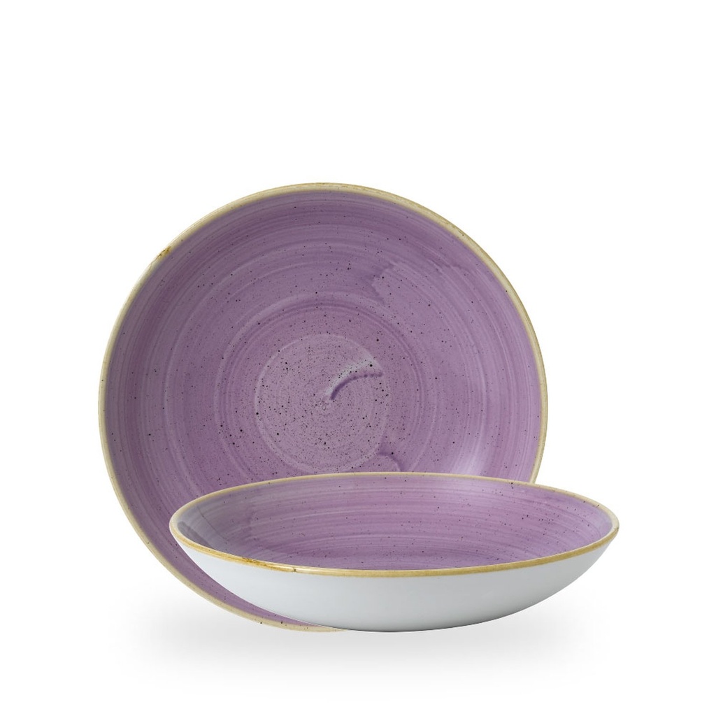 Bord coupe diep 24.8cm 113.6cl Stonecast Lavender Churchill