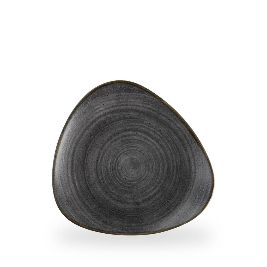 Bord plat 24.5cm Stonecast Raw Black Churchill