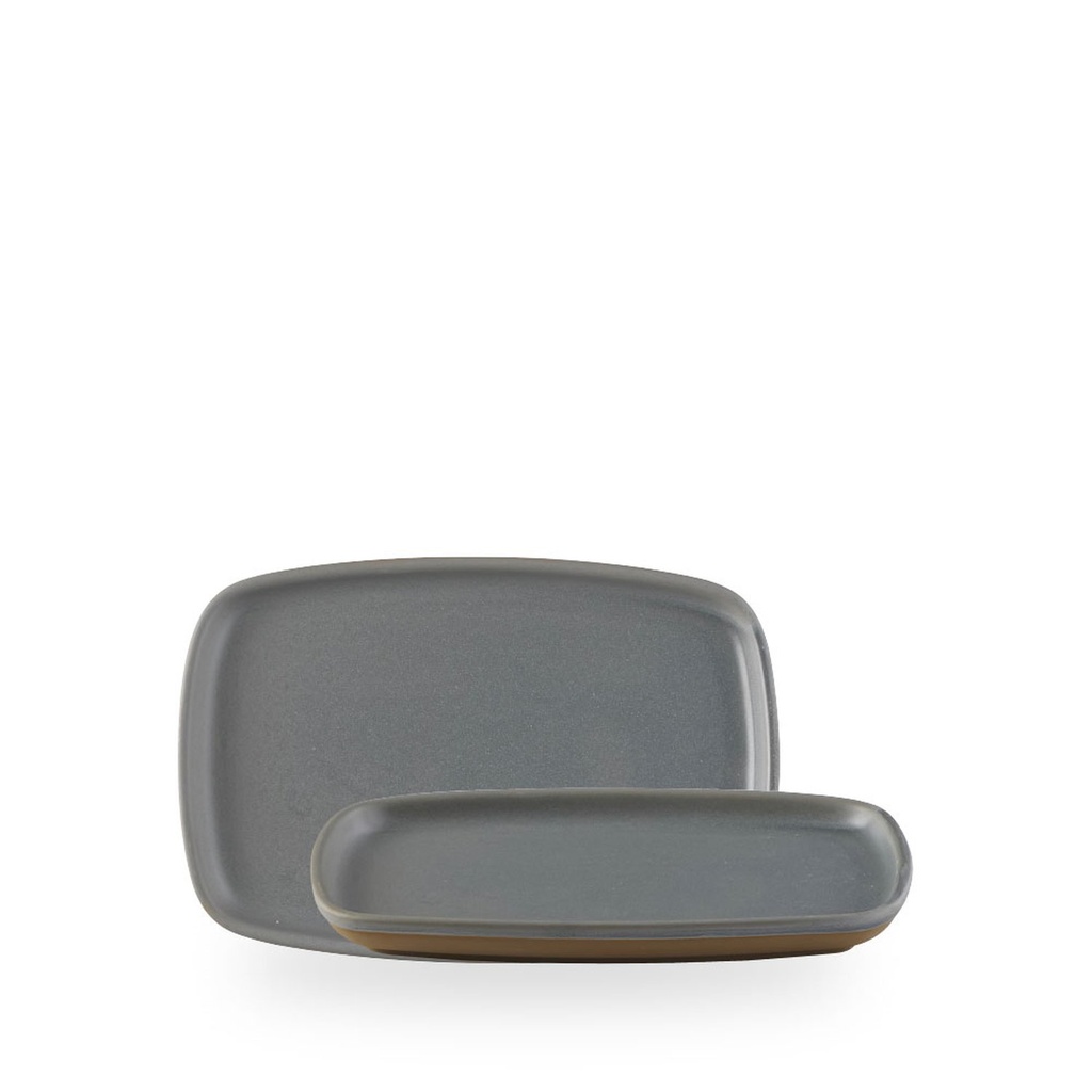 Schaal rechthoek 22.0cm x 15.0cm Emerge Seattle Grey Churchill