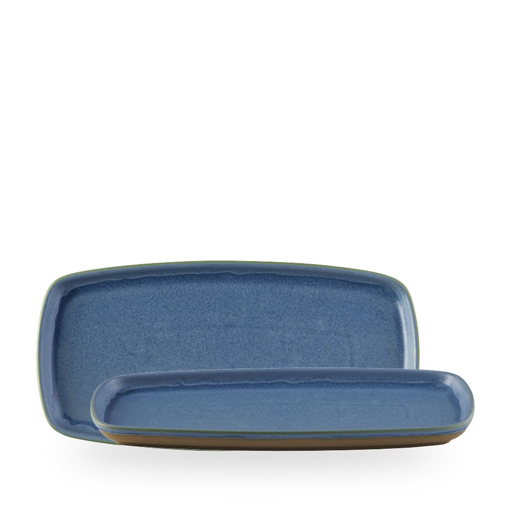 Schaal rechthoek 30.0cm x 14.7cm Emerge oslo blue Churchill