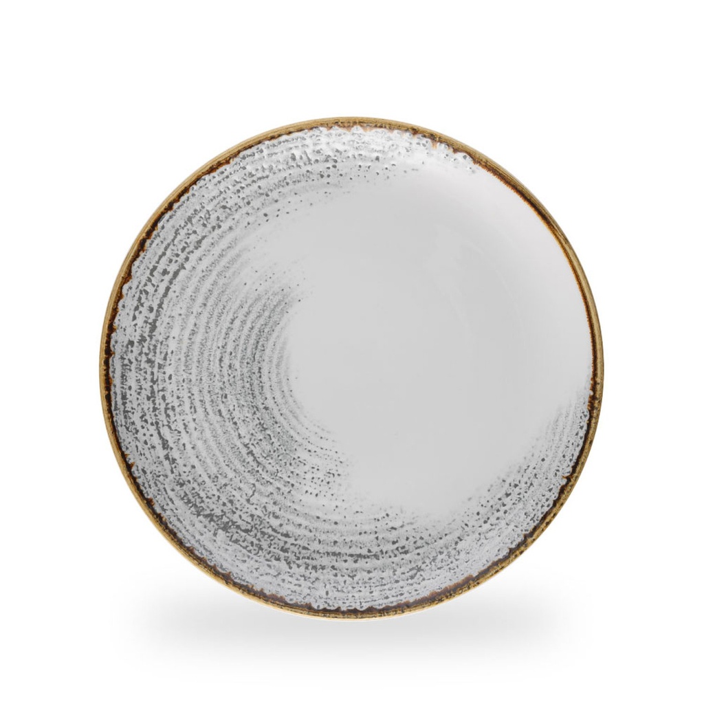 Bord coupe 28.8cm Studio Prints Homespun Accents Jasper Grey Churchill