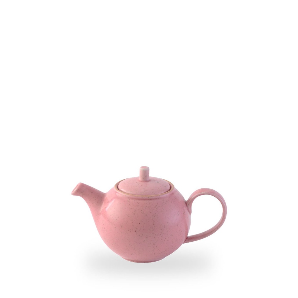 Theepot h 10.5cm 42.6cl Stonecast petal pink Churchill