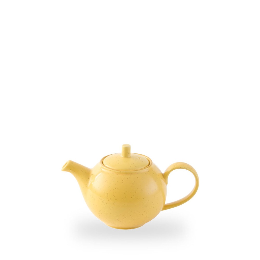 Theepot h 10.5cm 42.6cl Stonecast mustard Churchill