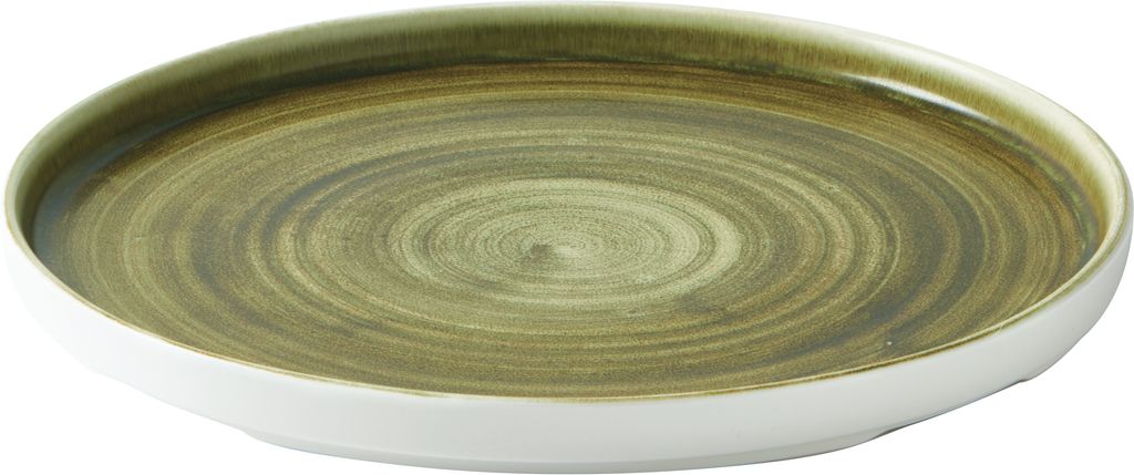 Bord plat 26.0cm h 2.0cm Stonecast plume Churchill
