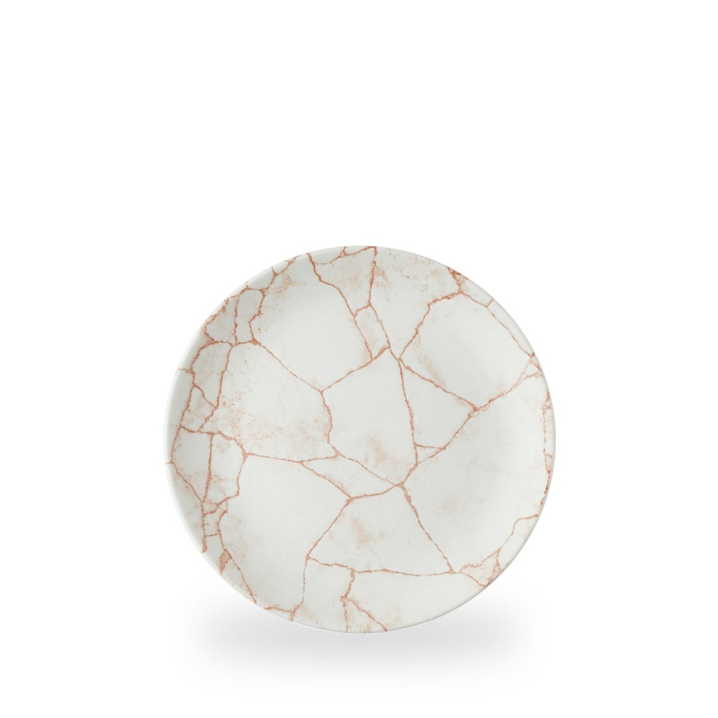 Bord coupe 21.7cm Studio prints kintsugi coral Churchill