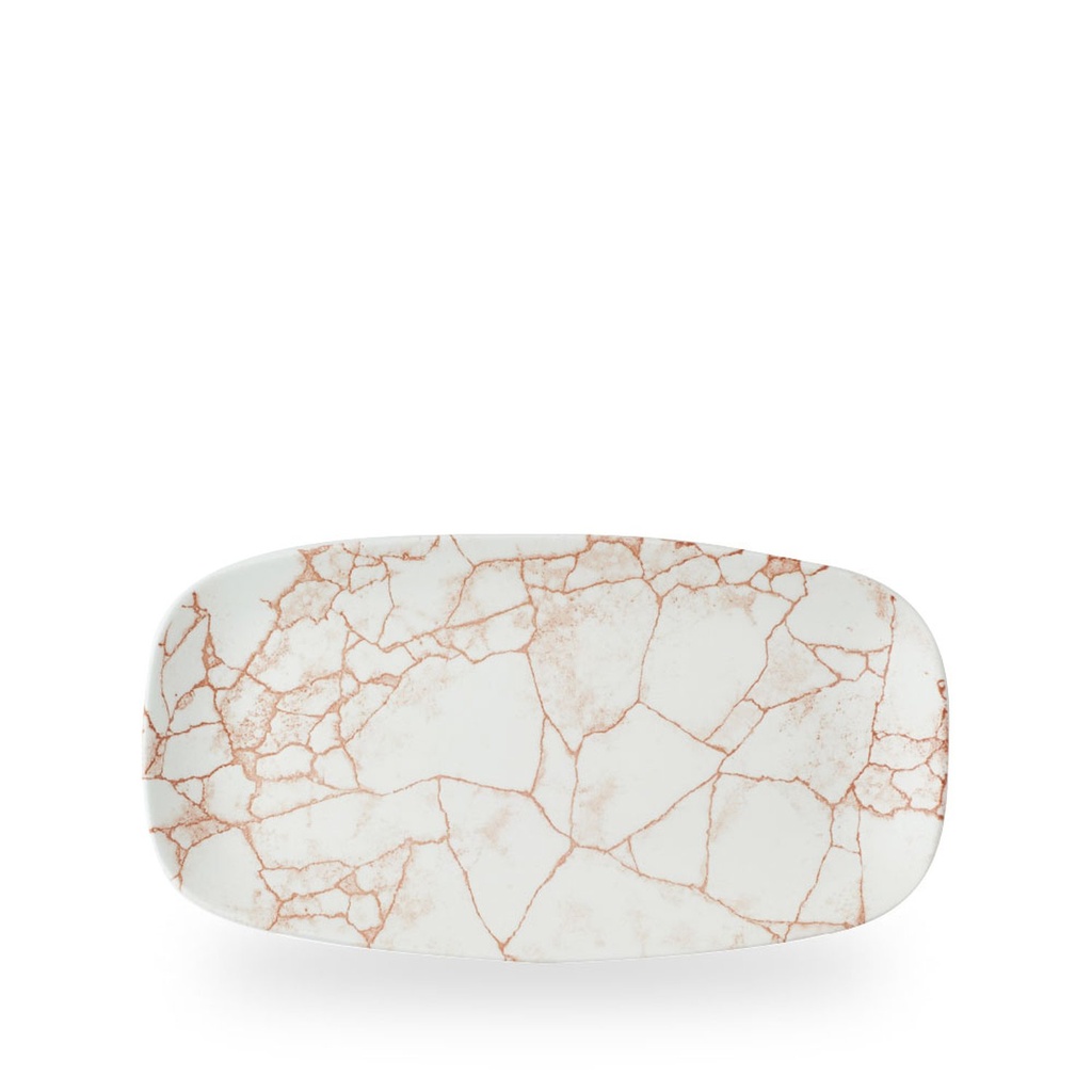 Schaal rechthoek 29.8cm x 15.3cm Studio Prints Kintsugi Coral Churchill