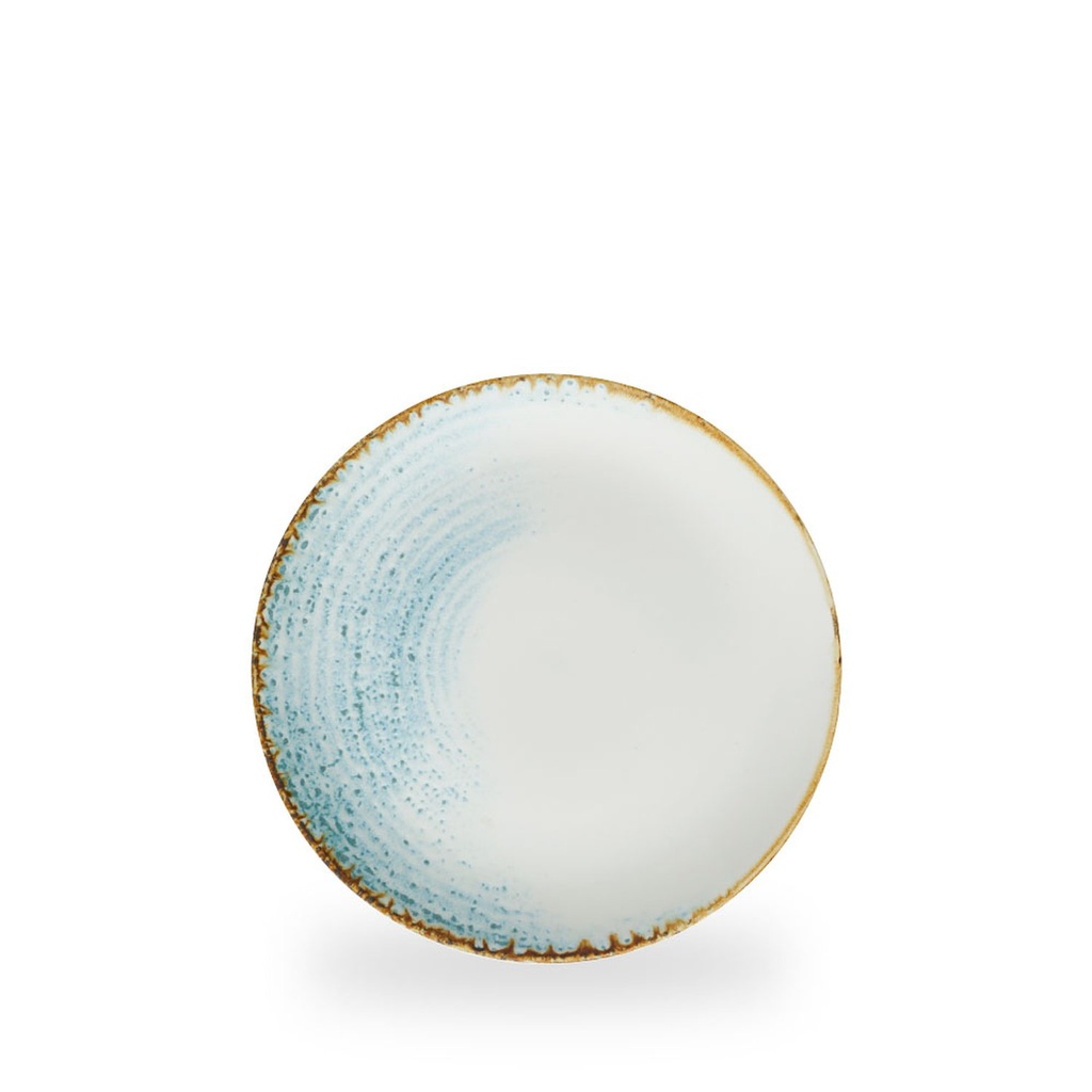 Bord coupe 21.7cm Studio Prints Homespun Accents Aquamarine Churchill