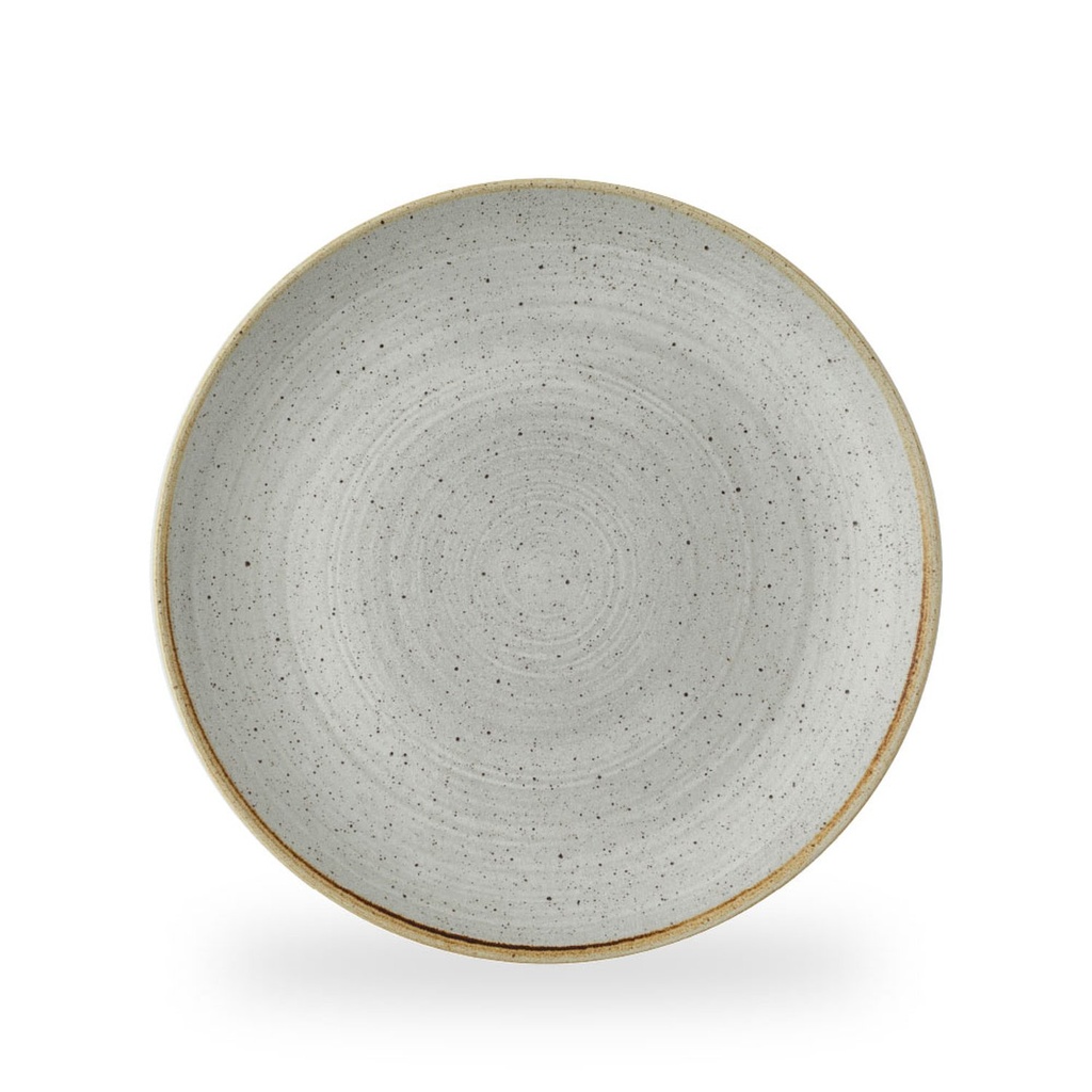 Bord coupe 28.8cm Stonecast Raw Grey Churchill