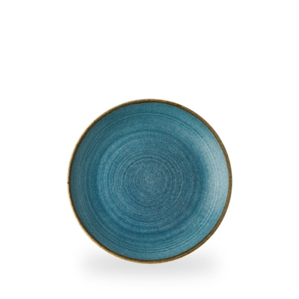 Bord coupe 21.7cm Stonecast Raw teal Churchill