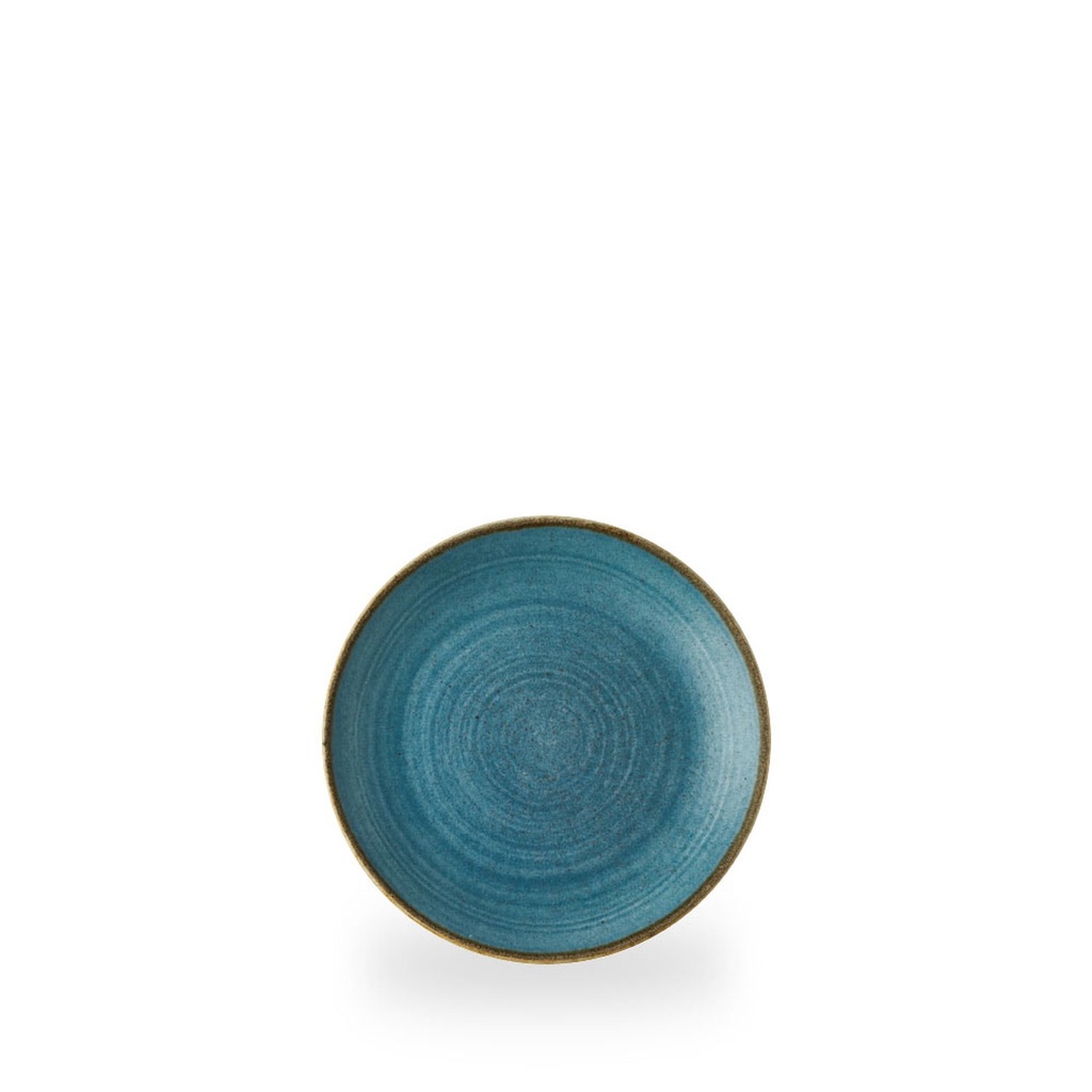 Bord coupe 16.5cm Stonecast raw teal Churchill