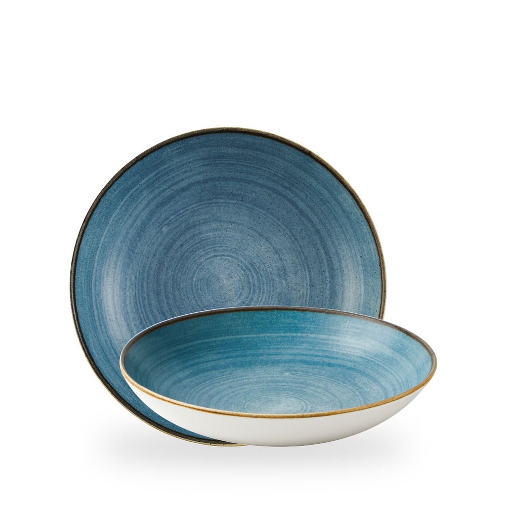 Bord coupe diep 24.8cm 113.6cl Stonecast Raw Teal Churchill
