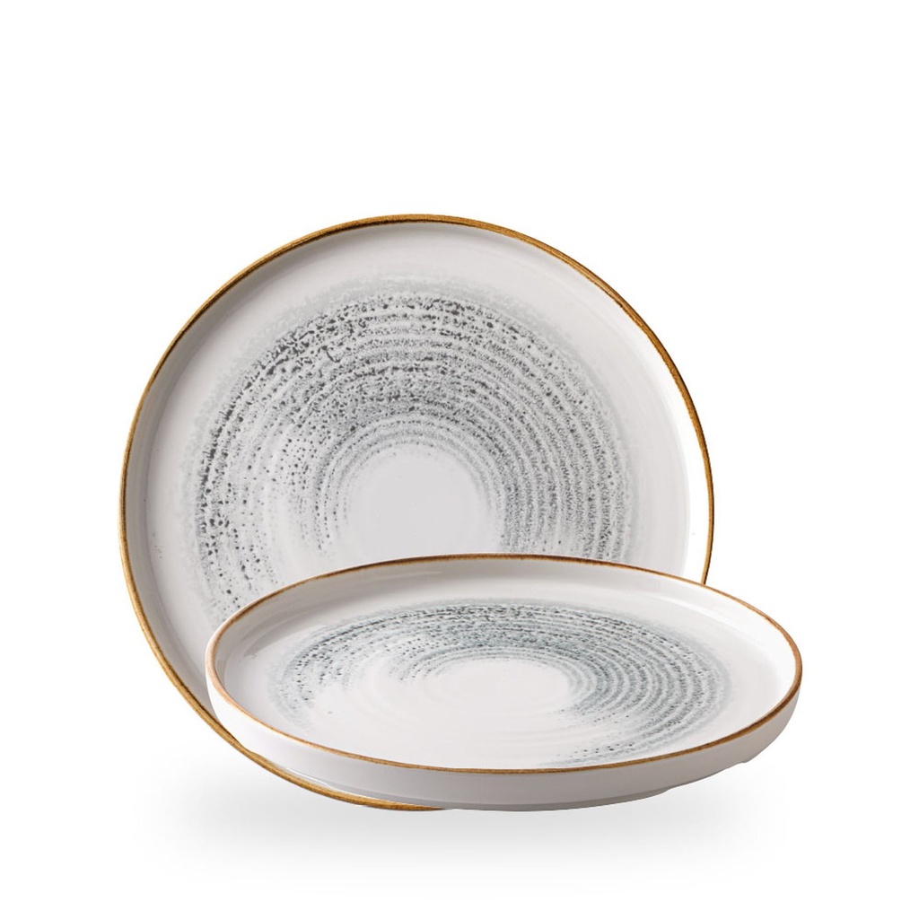 Bord plat 26.0cm h 2.0cm Studio Prints Homespun Accents Jasper Grey Churchill