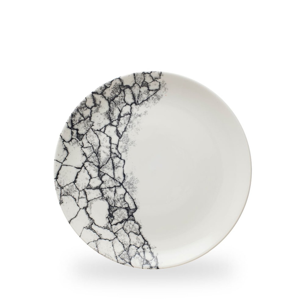 Bord coupe 26.0cm Studio prints kintsugi accents quartz black Churchill