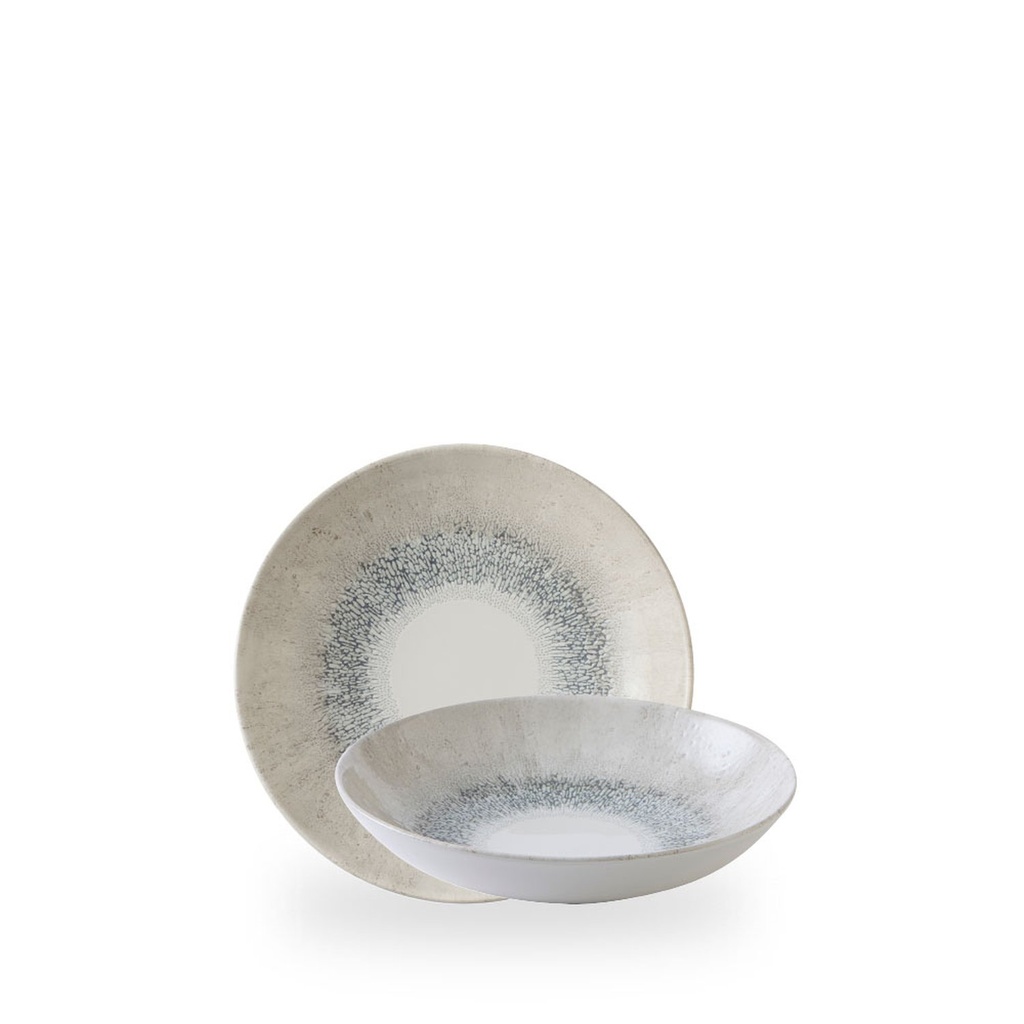 Bord coupe diep 18.2cm 42.6cl Studio prints fusion grey Churchill