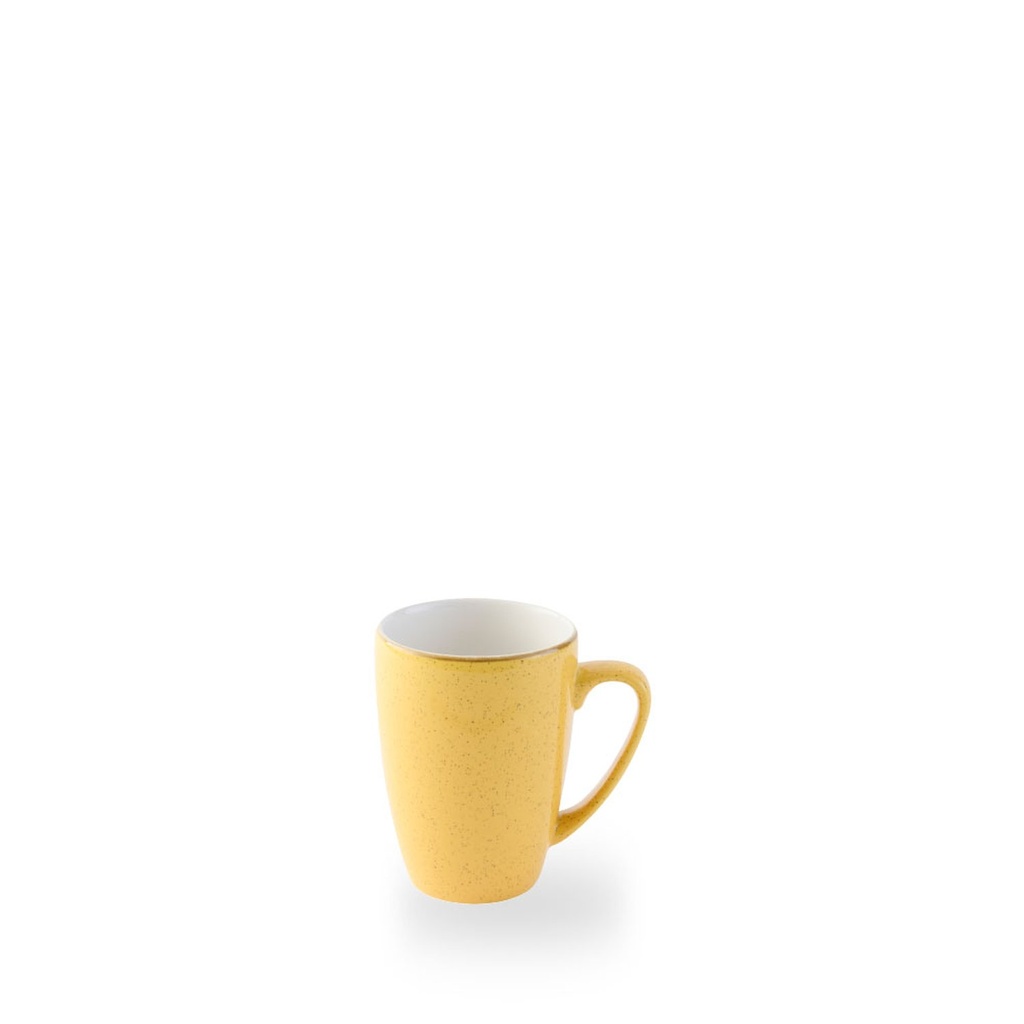 Oorbeker 8.0cm h 11.0cm 34.0cl Stonecast Mustard Churchill