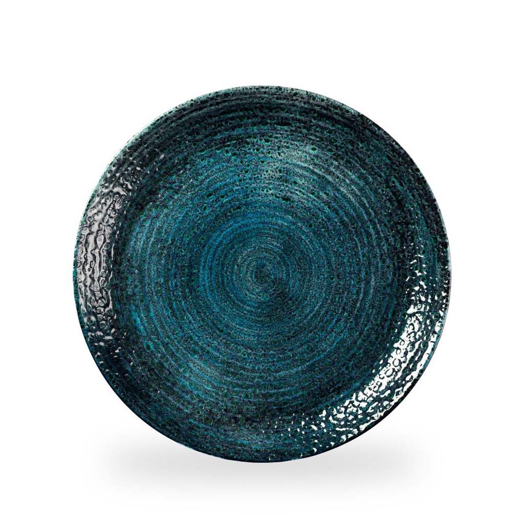 Bord coupe 28.8cm Studio Prints Homespun Chroma Blue Churchill