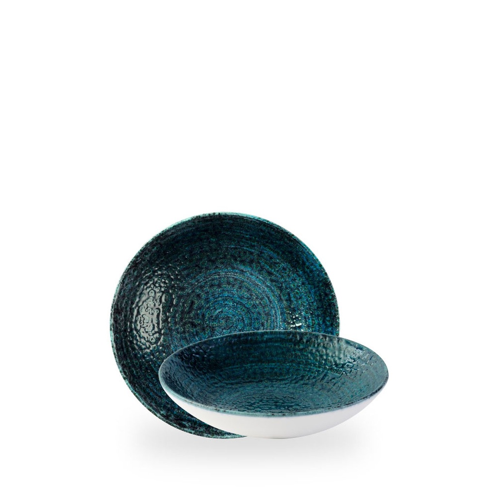 Bord coupe diep 18.2cm 42.6cl Studio Prints homespun chroma Blue Churchill