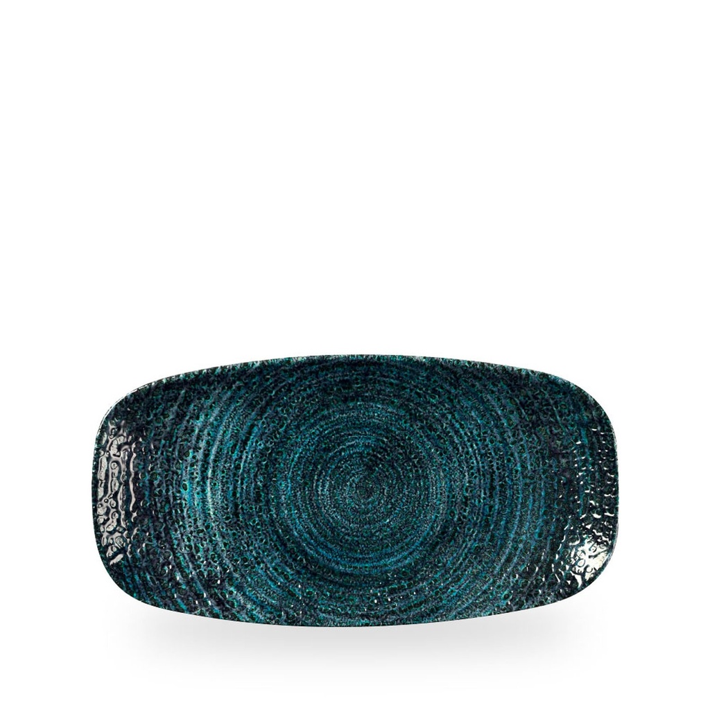 Bord plat 29.8cm x 15.3cm Studio Prints homespun chroma Blue Churchill