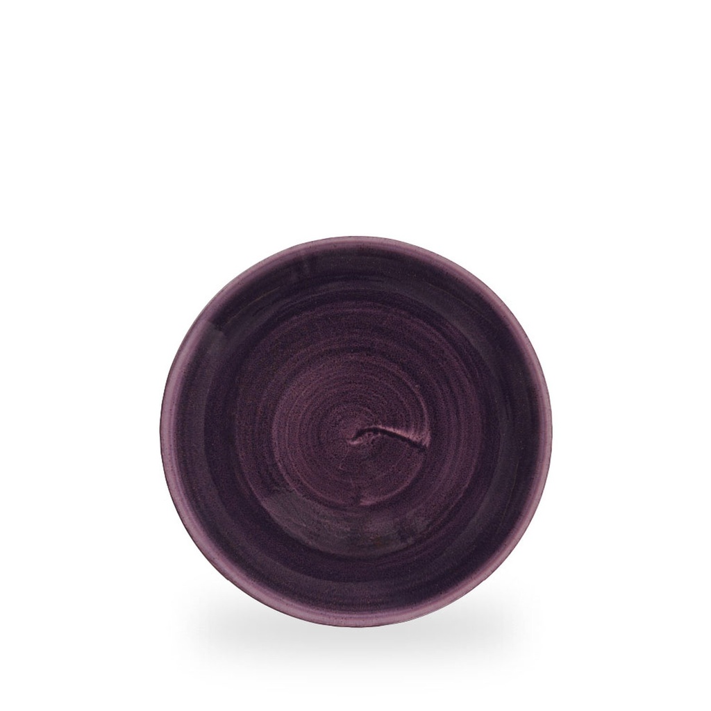 Bord coupe 21.7cm Stonecast Patina Deep Purple Churchill
