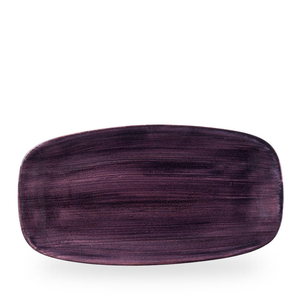 Schaal rechthoek 35.5cm x 18.9cm Stonecast Patina Deep Purple Churchill