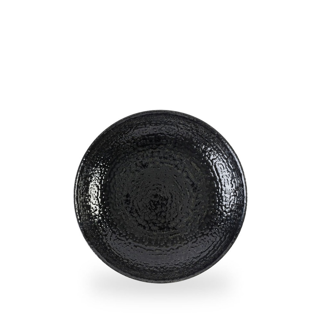 Bord coupe 21.7cm Homespun chroma black Churchill