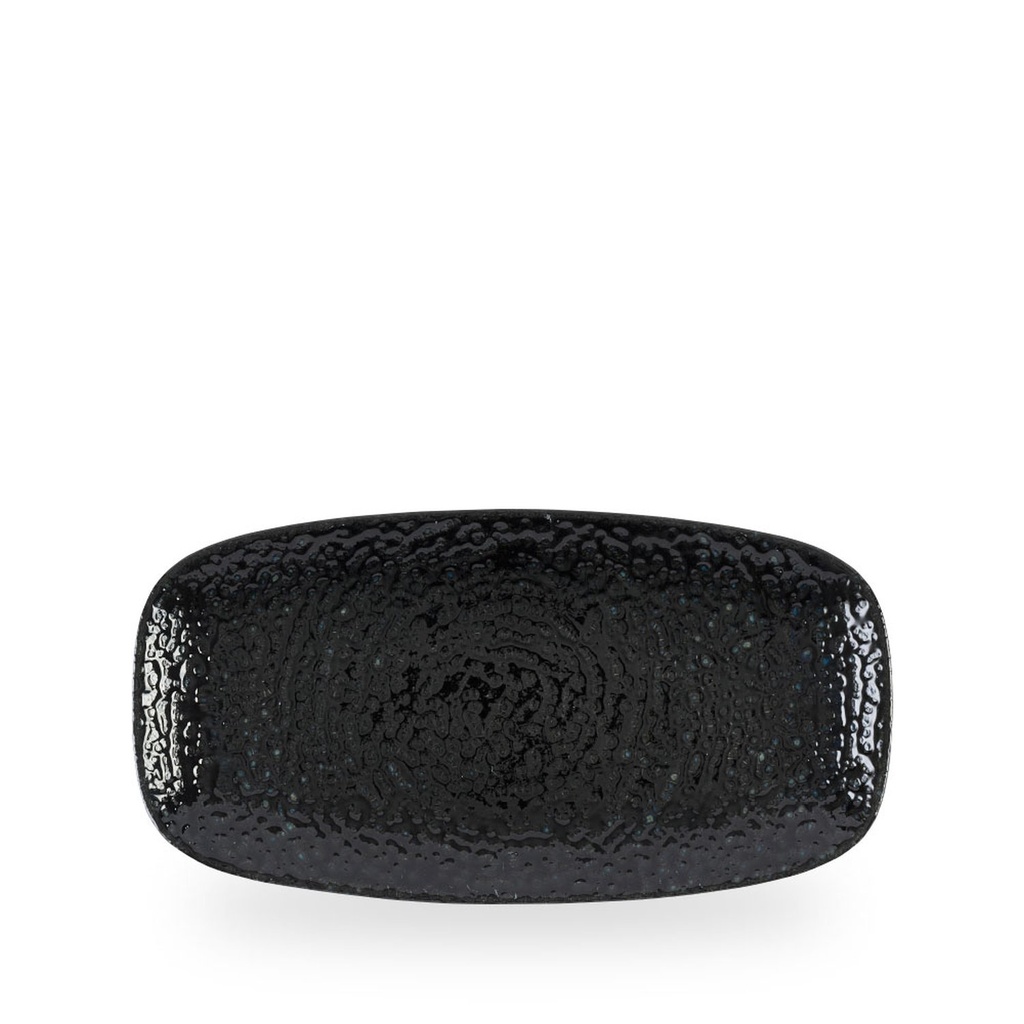 Bord plat 29.8cm x 15.3cm Homespun Chroma Black Churchill