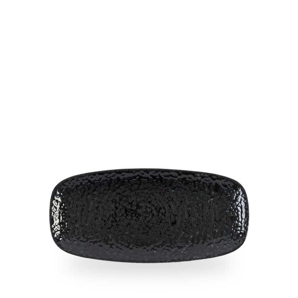 Schaal rechthoek 26.9cm x 12.7cm Homespun chroma black Churchill